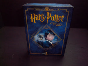 Harry Potter and the Sorcerers Stone (Blu-ray Disc, 2009, 3-Disc Set, Ult. Ed.)