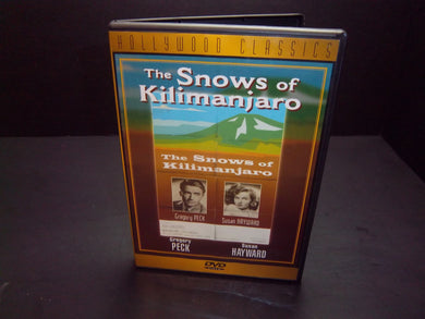 The Snows of Kilimanjaro (DVD, 1952)