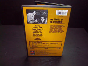 The Snows of Kilimanjaro (DVD, 1952)