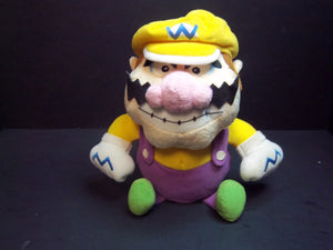 AUTHENTIC 2003 Nintendo Mario Party 5 Wario Plush by Sanei Hudson Soft 10"