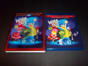 Inside Out Ultimate Collector's Edition (3D Blu-ray/Blu-ray/DVD) w/Lenticular!