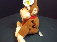 Load image into Gallery viewer, AUTHENTIC 1997 Nintendo Donkey Kong Beanbag Character Plush by BD&amp;A w/ tags