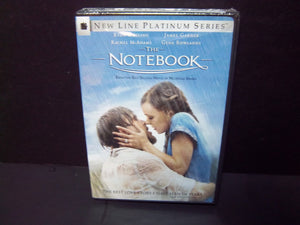 The Notebook DVD James Garner, Gena Rowlands, Rachel McAdams, Ryan Gosling NEW!