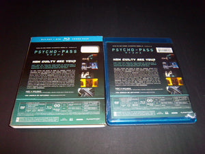 Psycho-Pass: Season One Part Two - Episodes 12-22 (Blu-ray + DVD) Brand New!!