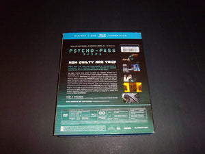 Psycho-Pass: Season One Part Two - Episodes 12-22 (Blu-ray + DVD) Brand New!!