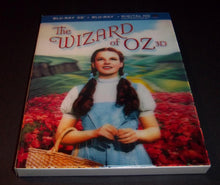 Load image into Gallery viewer, The Wizard of Oz (1939) 3D Blu-ray+Blu-ray 2 Disc Set w/Lenticular Cover!