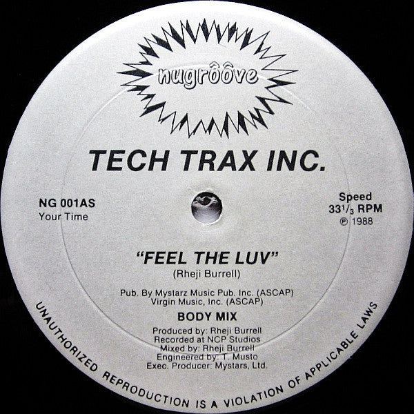 Tech Trax Inc.* : Feel The Luv (12