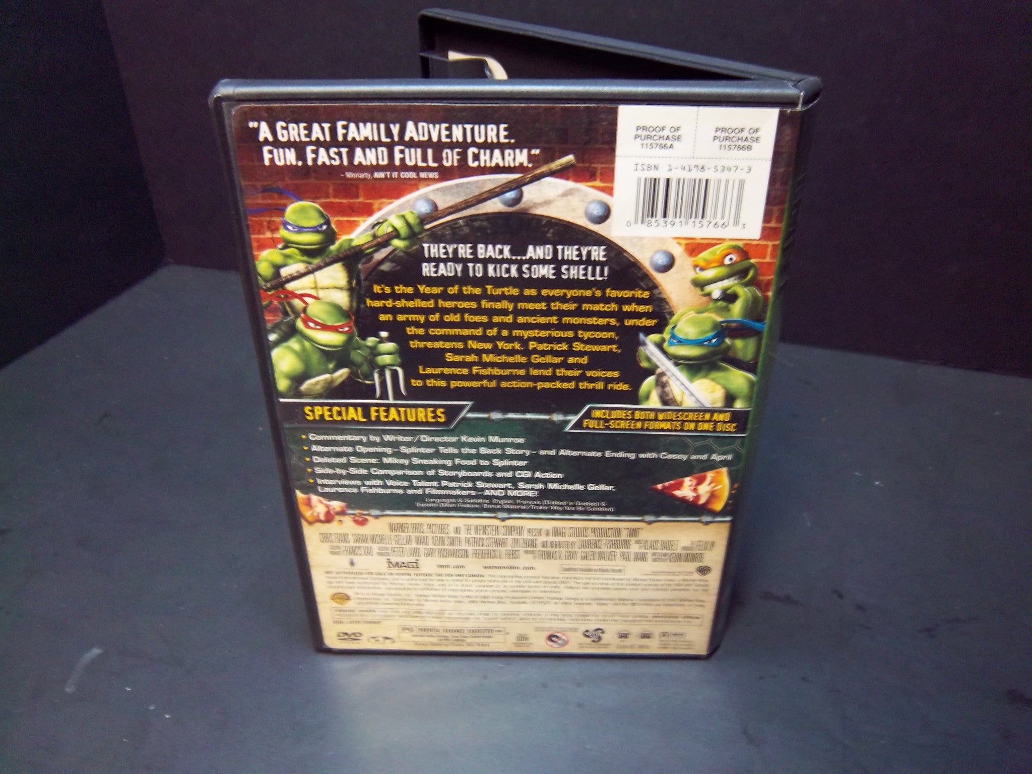 TMNT Widescreen & Fullscreen[DVD]