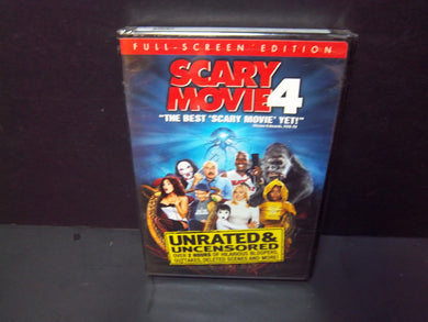 Scary Movie 4 - DVD - Unrated, Full Frame - Anna Faris, Regina Hall  NEW SEALED!