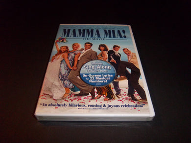 Mama Mia! The Movie - Fullscreen DVD - Meryl Streep, Amanda Seyfield - BRAND NEW