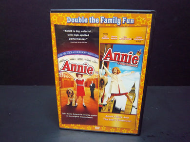 Annie (1982) / Annie: A Royal Adventure (1995) - DVD 2-Disc Set - Double Feature