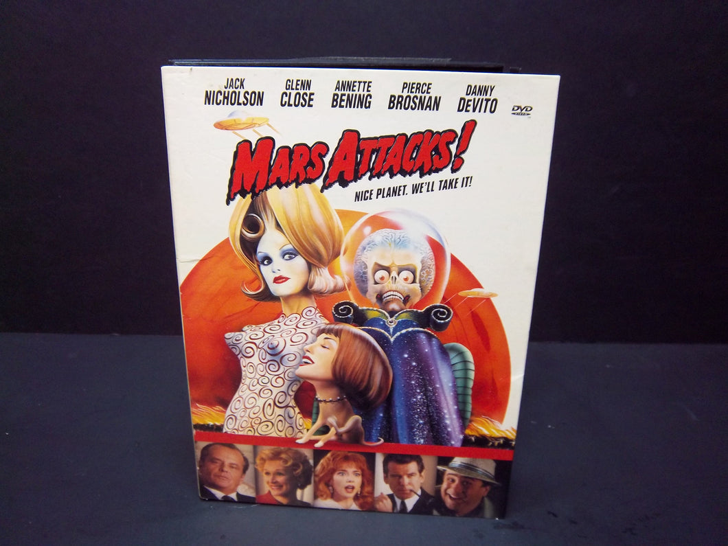 Mars Attacks! - DVD -  Jack Nicholson, Pierce Brosnan, Sarah Jessica Parker