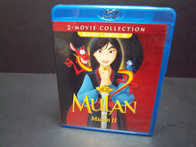 Load image into Gallery viewer, Walt Disney&#39;s Mulan and Mulan II - Authentic Disney Blu-ray - Near Mint!