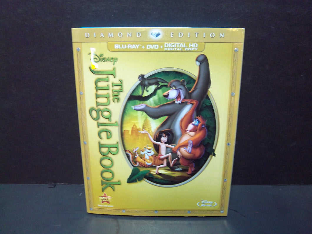 The Jungle Book - Authentic Disney Blu-ray + DVD  2-Disc Set, Diamond Edition