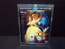 Load image into Gallery viewer, Beauty and the Beast Blu-ray + 3D Blu-ray + DVD  5-Disc Set Diamond Edition