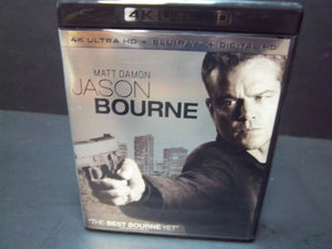 Jason Bourne  - 4K Ultra HD Blu-ray + Blu-Ray - Matt Damon, Tommy Lee Jones