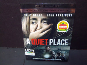 A Quiet Place - 4K Ultra HD + Blu-Ray - Emily Blunt, John Krasinski