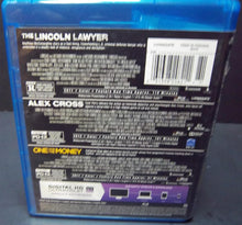 Load image into Gallery viewer, The Lincoln Lawyer / Alex Cross / One for the Money (3-Disc Blu-ray Set)