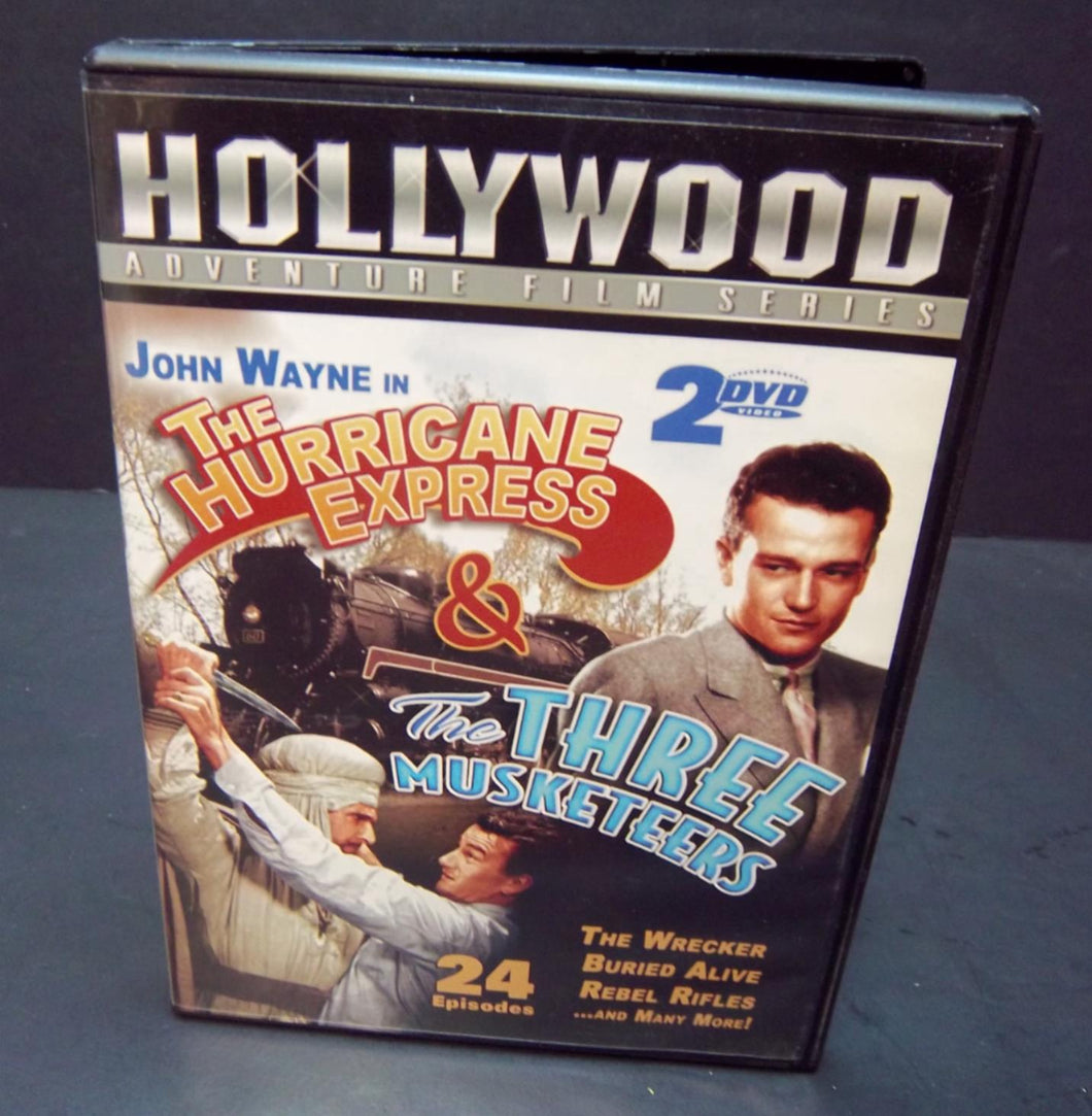 John Wayne Adventures: 24 Episodes (2-Disc DVD Set) The Hurricane Expres & More!