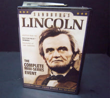 Load image into Gallery viewer, Sandburg&#39;s Lincoln: The Complete Mini-Series Event (2011 2-Disc DVD Set)