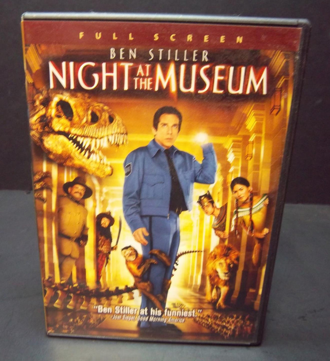 Night at the Museum (Full Screen DVD) Ben Stiller, Carla Gugino, Ricky Gervais