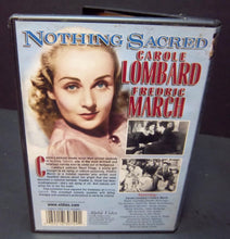 Load image into Gallery viewer, Nothing Sacred 1937 (2002 DVD) Carole Lombard, Fredric March, Charles Winninger