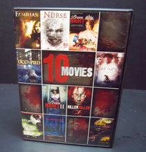 Load image into Gallery viewer, 10-Film Horror Pack  (2-Disc DVD Set) Prom Night / Prom Night II / Holwling IV / Killjoy and MORE!