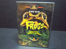 Load image into Gallery viewer, Frogs 1972 (2000 DVD) Ray Milland, Sam Elliott, Joan Van Ark - Rare &amp; OOP Horror