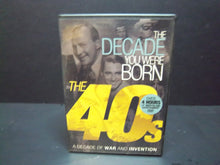 Load image into Gallery viewer, The Decade You Were Born: 1940s (DVD) 4+ Hours of Nostalgia! - Free US Shipping