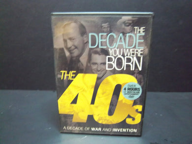 The Decade You Were Born: 1940s (DVD) 4+ Hours of Nostalgia! - Free US Shipping