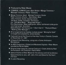 Load image into Gallery viewer, Cowboy Junkies : The Trinity Session (CD, Album)