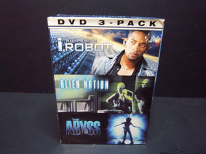 I, Robot / The Abyss / Alien Nation (3-Disc DVD Set) Free US Shipping!!