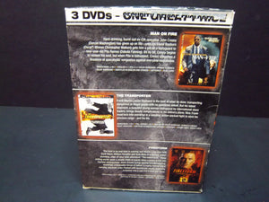 Lethal 3-Pack: Man on Fire / The Transporter / Fire Storm (3-Disc DVD Set)