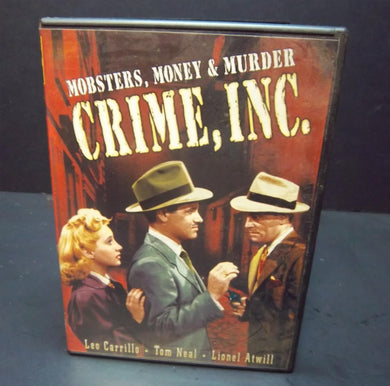 Crime Inc 1945 (DVD) Leo Carrillo, Tom Neal, Martha Tilton - Free US Shipping!!