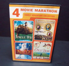 Load image into Gallery viewer, 4-Movie Marathon: Family Adventure Collection (DVD) Jungle Boy / Treasure Island