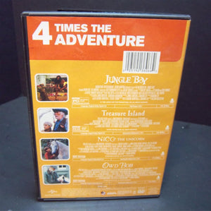 4-Movie Marathon: Family Adventure Collection (DVD) Jungle Boy / Treasure Island