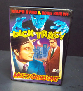 Dick Tracy Meets Gruesome 1947 (2002 DVD) Boris Karloff, Ralph Byrd, Anne Gwynne