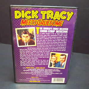 Dick Tracy Meets Gruesome 1947 (2002 DVD) Boris Karloff, Ralph Byrd, Anne Gwynne