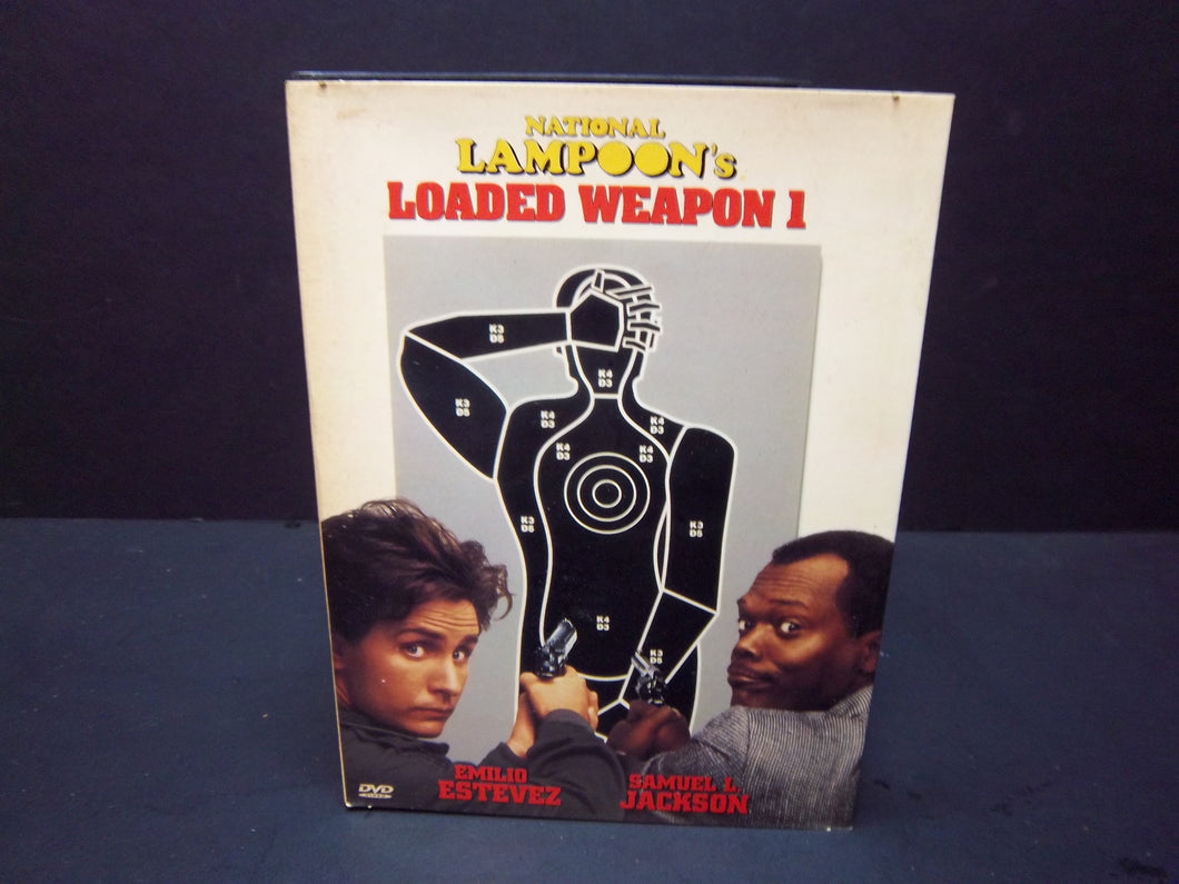 Loaded Weapon 1 (OOP Snapcase DVD)  Emilio Estevez Samuel L. Jackson Jon Lovitz