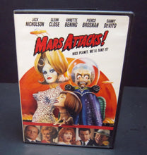 Load image into Gallery viewer, Mars Attacks (DVD)  Jack Nicholson, Pierce Brosnan, Sarah Jessica Parker