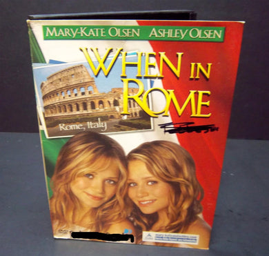 When in Rome (OOP Snapcase DVD) Ashley Olsen, Mary-Kate Olsen, Leslie Danon