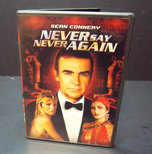 Load image into Gallery viewer, Never Say Never Again (DVD) Sean Connery, Kim Basinger, Klaus Maria Brandauer