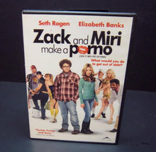 Load image into Gallery viewer, Zack and Miri Make a Porno (DVD) Seth Rogen, Elizabeth Banks, Craig Robinson