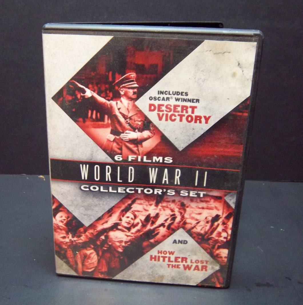 World War II Collectors Set: 6 Films (DVD) How Hitler Lost the War & More!!