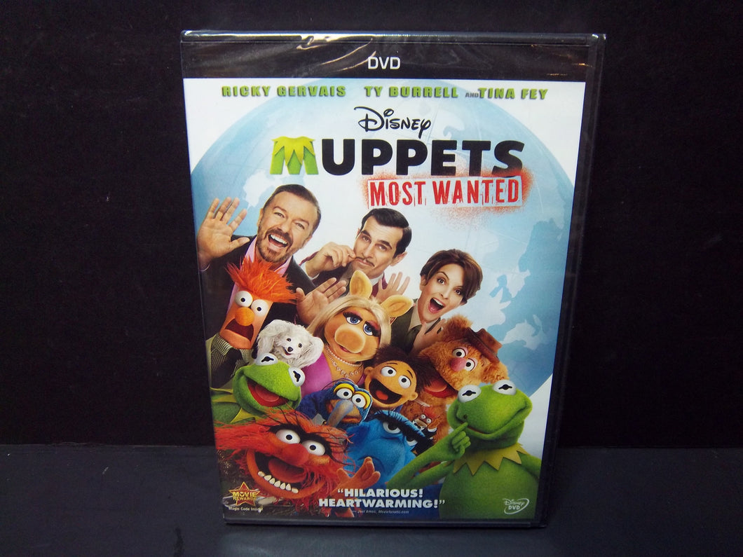 Disney's Muppets Most Wanted (DVD) Ty Burrell, Tina Fey - Brand New & Sealed!!