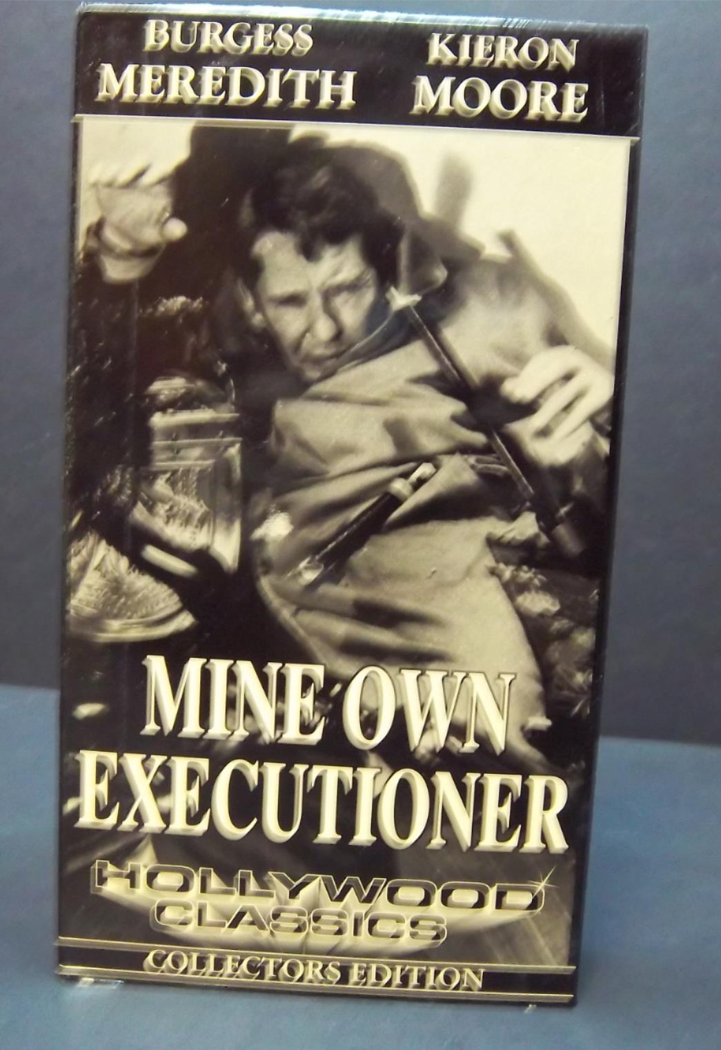 Mine Own Executioner 1947 (1994 VHS) Burgess Meredith, Dulcie Gray -Free US Ship