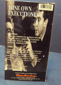 Mine Own Executioner 1947 (1994 VHS) Burgess Meredith, Dulcie Gray -Free US Ship