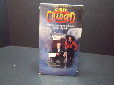 Guilty As Charged (1991 VHS) Rod Steiger, Lauren Hutton, Heather Graham