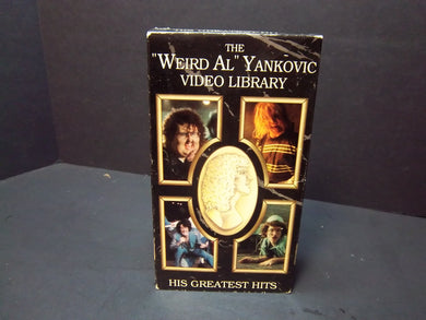 Weird Al Yankovic Video Library: His Greatest Hits (1992 VHS) Free US Shipping!