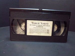 Weird Al Yankovic Video Library: His Greatest Hits (1992 VHS) Free US Shipping!